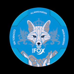 White Fox Mint Blue Nicotine Tin