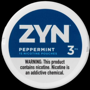 Zyn Peppermint 3mg Nicotine Tin