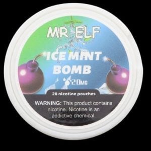 Mr Elf Ice Mint Bomb 20mg Nicotine Tin