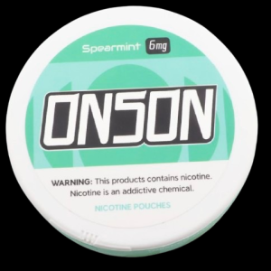 Onson Spearmint 6mg Nicotine Tin